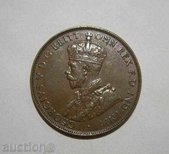 Australia 1 penny 1922 excellent quality coin with price 70.00 BGN | € 35.79 Australia 1 penny 1922 excellent quality coin with price 70.00 BGN | € 35.79