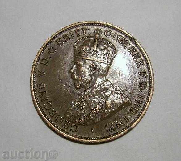 Australia 1 ban 1915 H moneda excelent AU cu preț 230.00 BGN | € 117.60 Australia 1 ban 1915 H moneda excelent AU cu preț 230.00 BGN | € 117.60