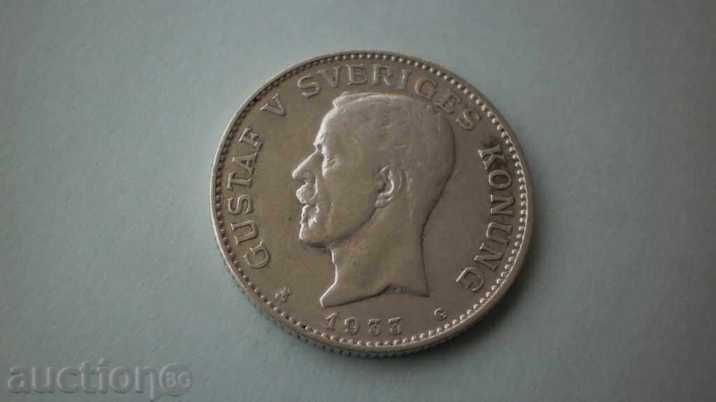 Швеция 1 Krona 1933