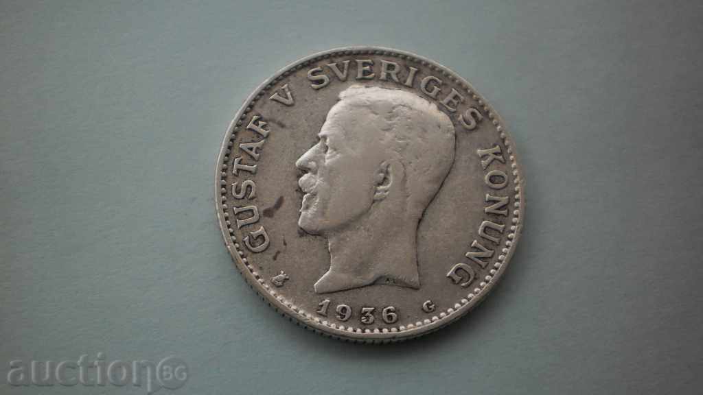 Σουηδία 1 κορόνα 1936