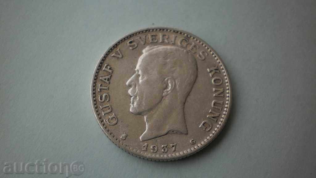Швеция 1 Krona 1937