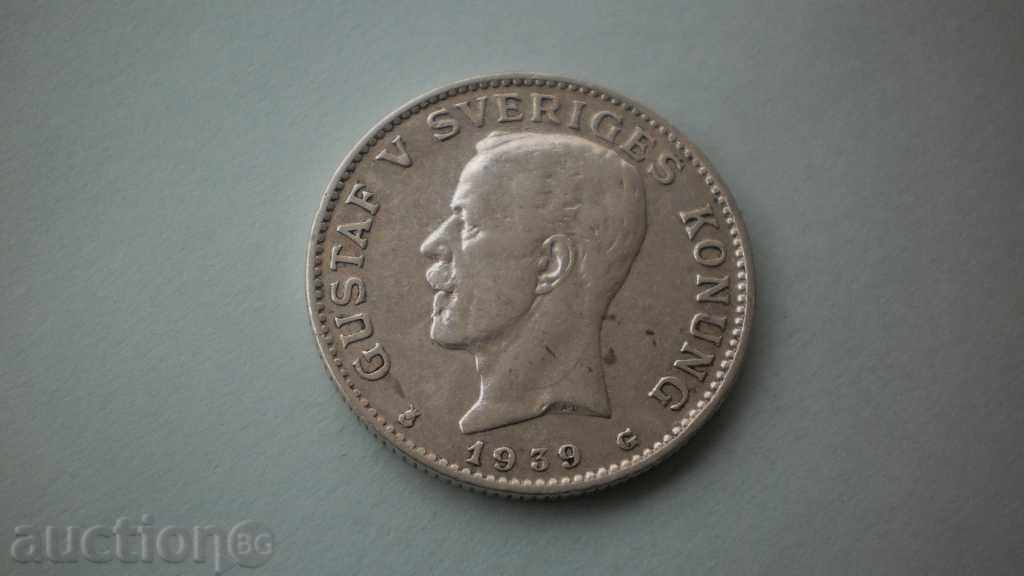 Suedia 1 Krona 1939