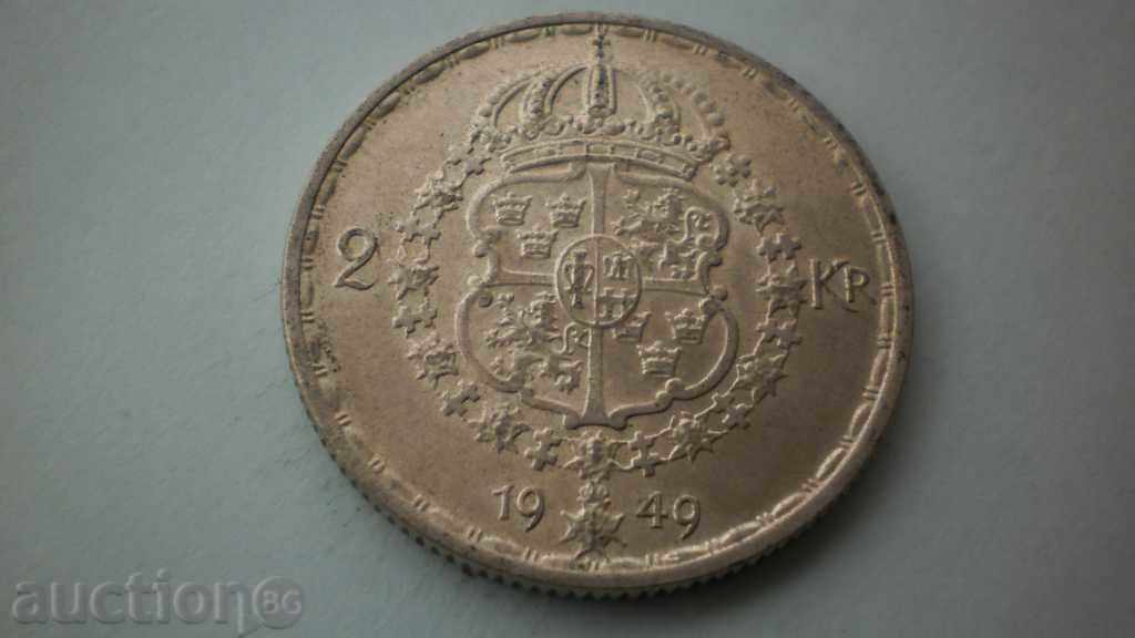 Sweden 2 Kronor 1949 with price € 15.34 | 30.00 BGN