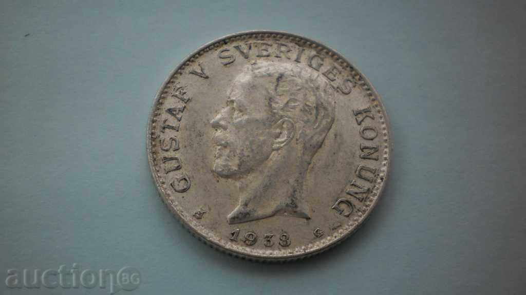 Швеция 1 Krona 1938