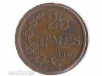 Luxemburg 25 centime 1946
