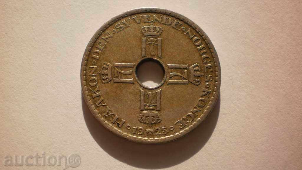 Νορβηγία 1 κορόνα 1925 Σπάνιες κέρμα