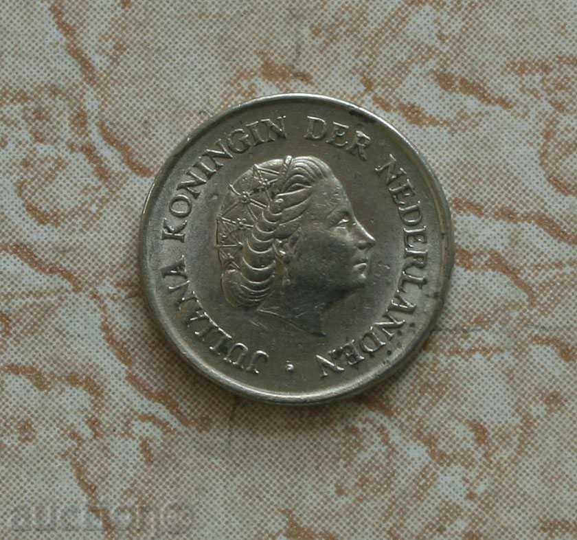 25 de cenți 1966 Olanda cu preț € 0.31 | 0.61 BGN