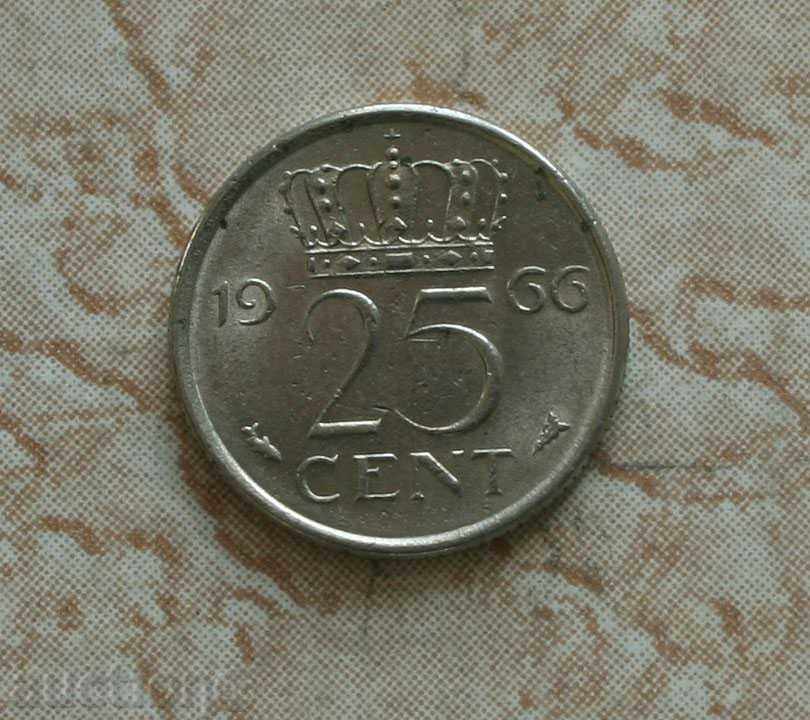 25 цента 1966  Холандия