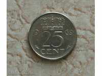 25 цента 1969  Холандия