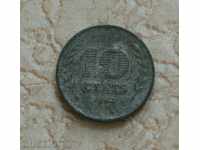 10 cent 1942 The Netherlands