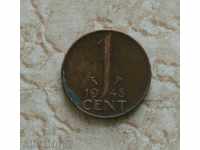 1 cent 1948 Țările de Jos