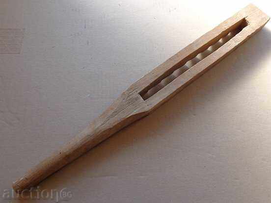 An old wooden beater, a wooden stick, a wooden stick - 6