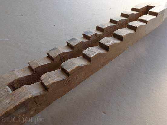 An old wooden beater, a wooden stick, a wooden stick - 7