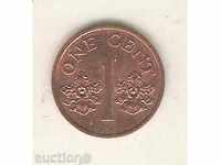 + Singapore 1 cent 1995