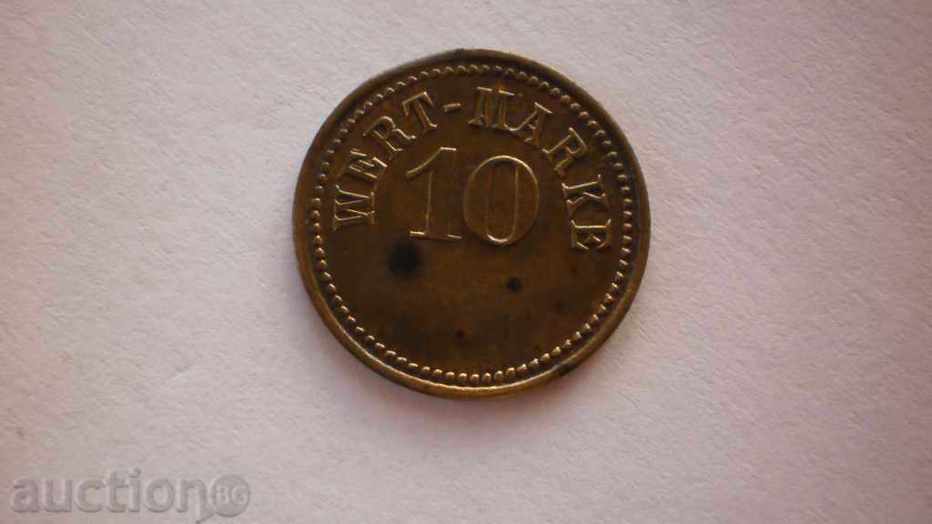 Germania 10 Brands 1888 rare de monede