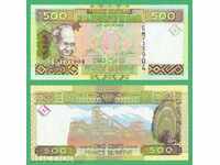 (¯` '•., GUINEA 500 franca 2006 UNC • •••)
