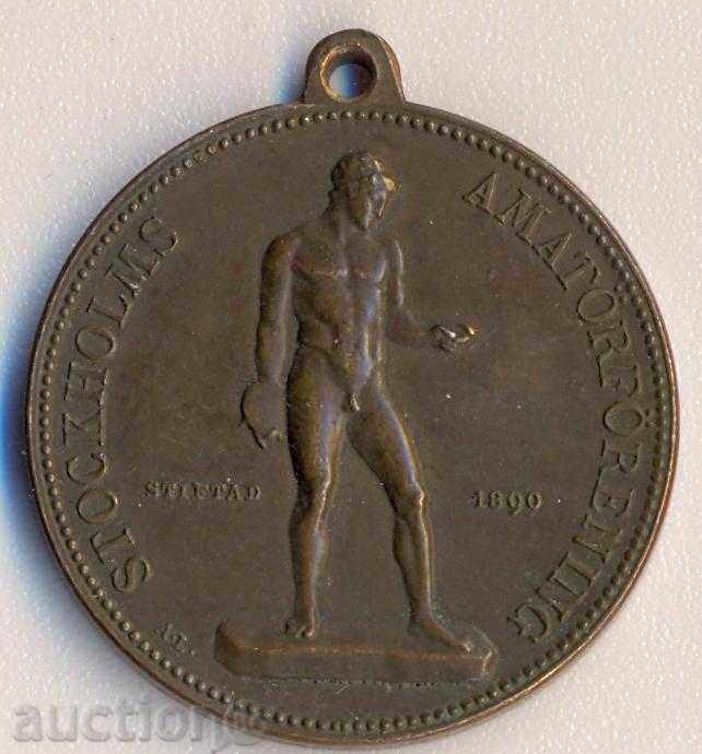 Medal Sweden 1890, 25 mm.