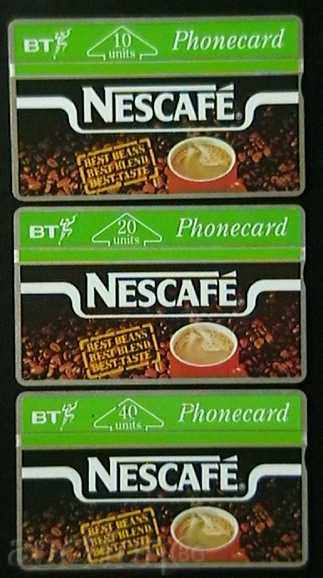 Lot of 3 phone cards, United Kingdom