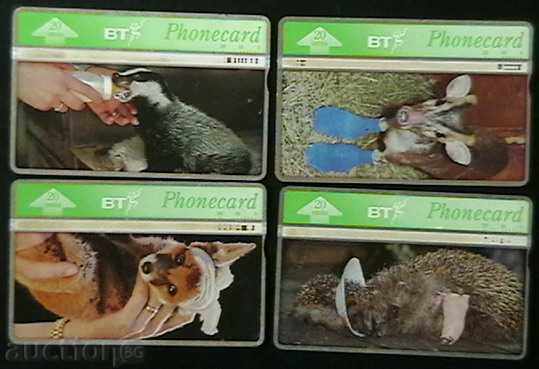 Παρτίδα 4 τηλεκάρτες, Ηνωμένο Βασίλειο