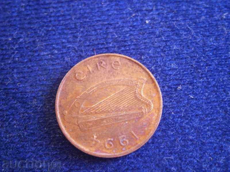 1 pence 1994 Eire with price 0.60 BGN | € 0.31
