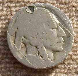 Delivery of US 5 cent five cent 1910 year Delivery of US 5 cent five cent 1910 year