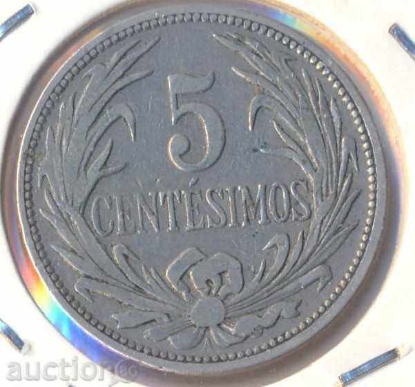 Uruguay 5 tsentimes 1936