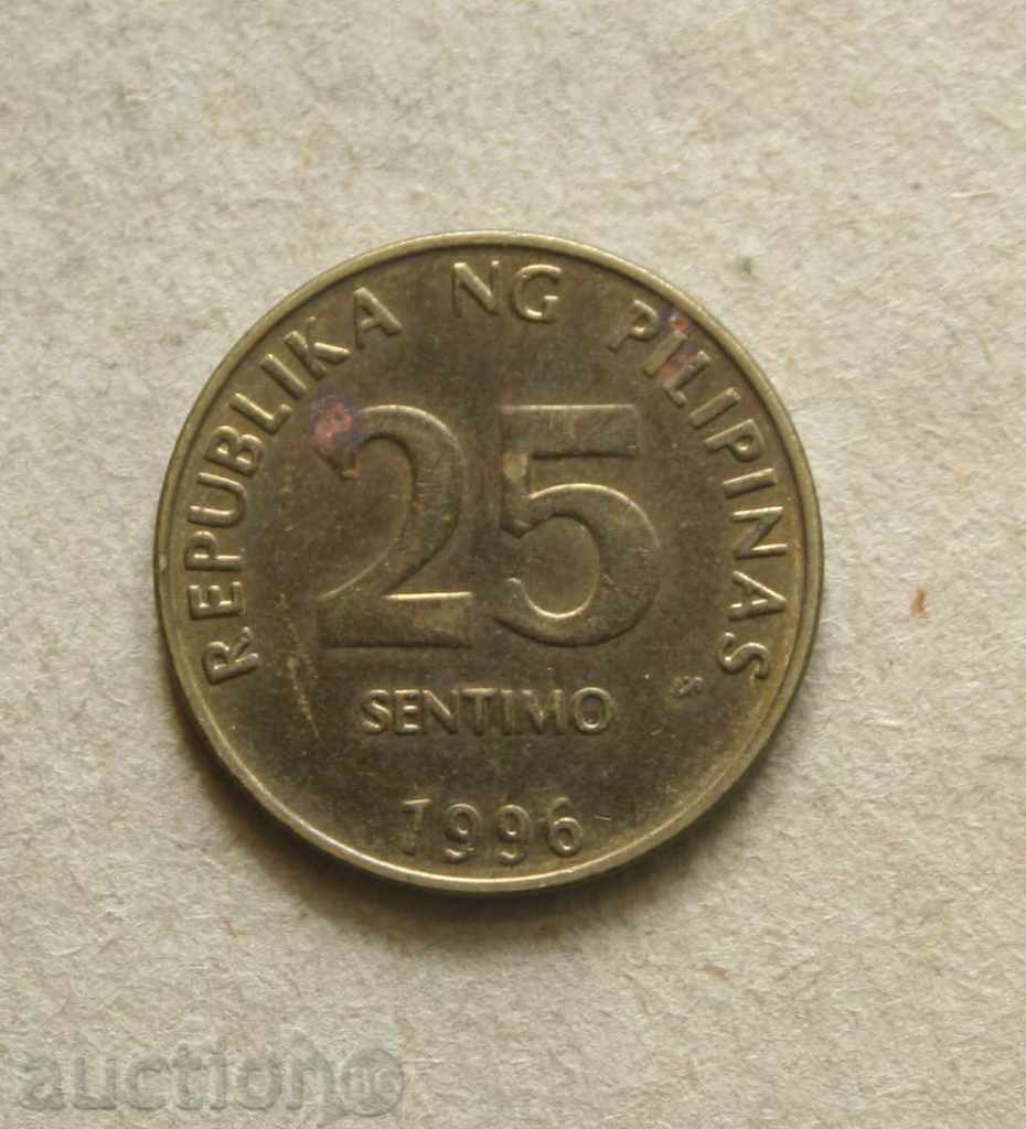 25 сентимо  1996  Филипини