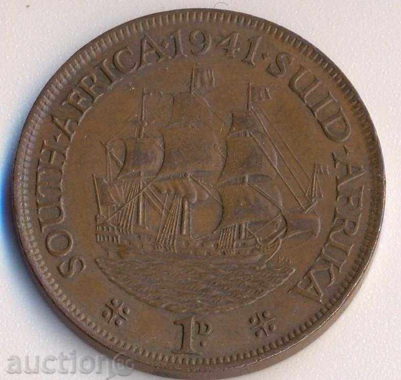 South Africa 1 penny 1941