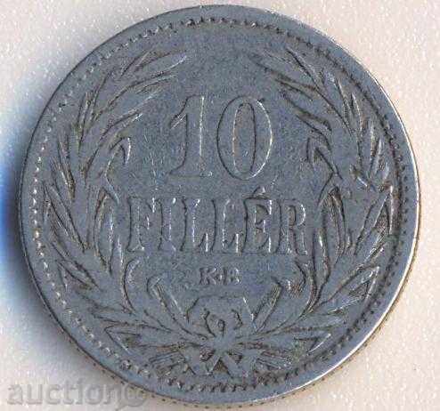 Hungary 10 fillets 1893 year