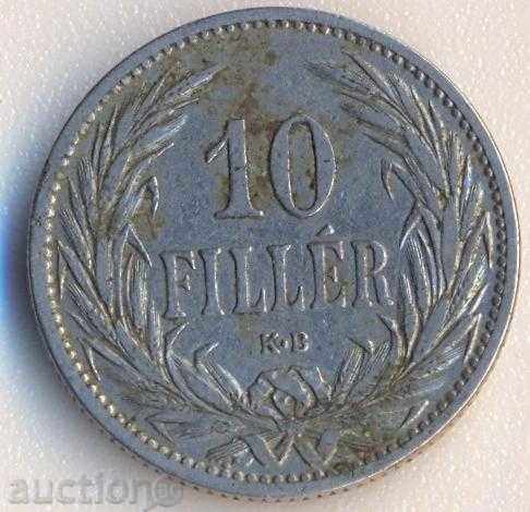 Hungary 10 fillets 1894 year