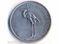 Словения 20 толари 2004 година