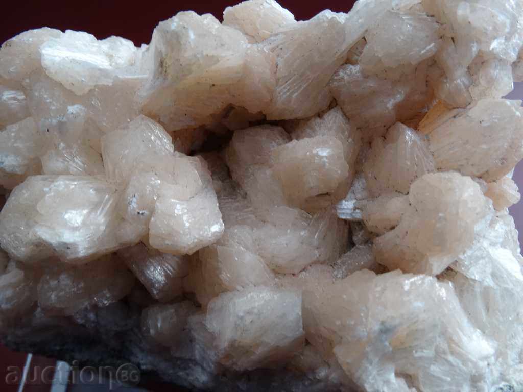 Apophilite - stilbit - druze - 5