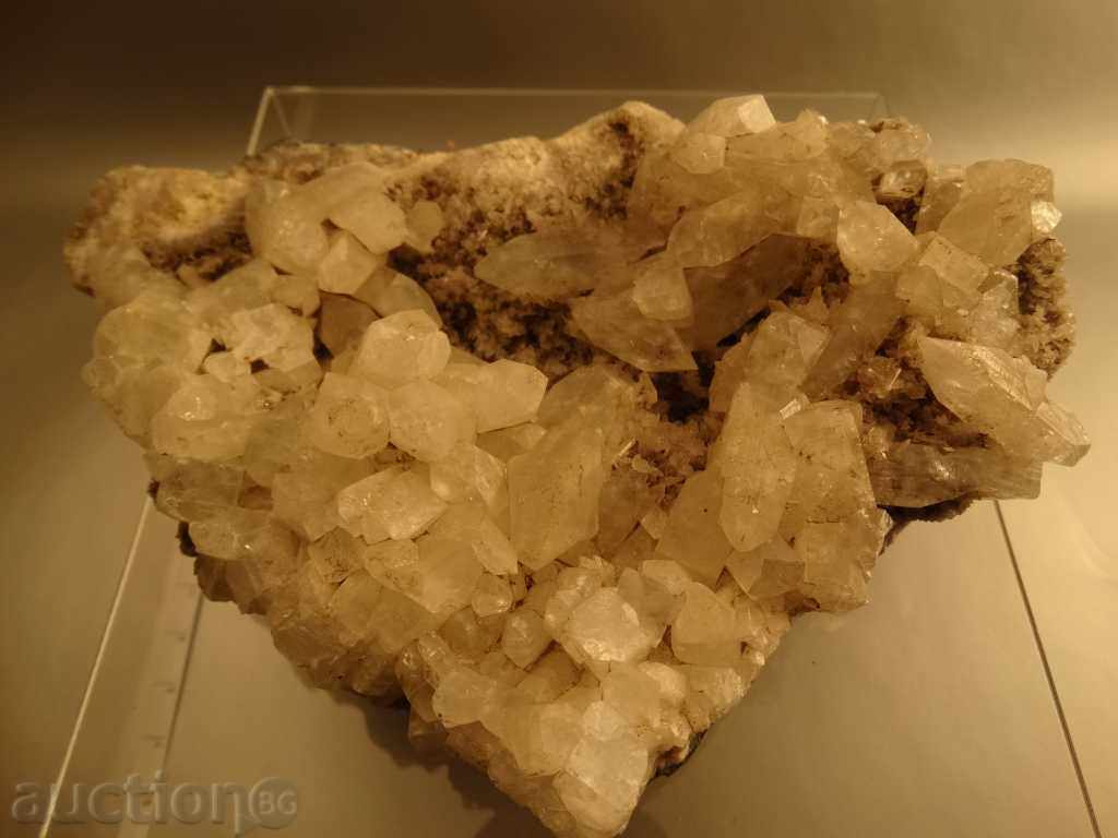 Apophilite - stilbit - druze - 7 Apophilite - stilbit - druze - 7