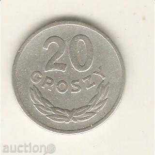 +Полша  20  гроша  1949 г.