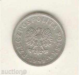 +Полша  10  гроша  1949 г. с цена 0.60 лв. | € 0.31