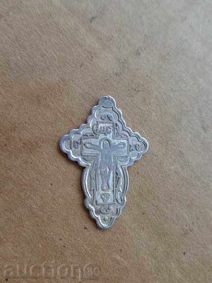 Old Russian silver cross, cross, jewel, jewel