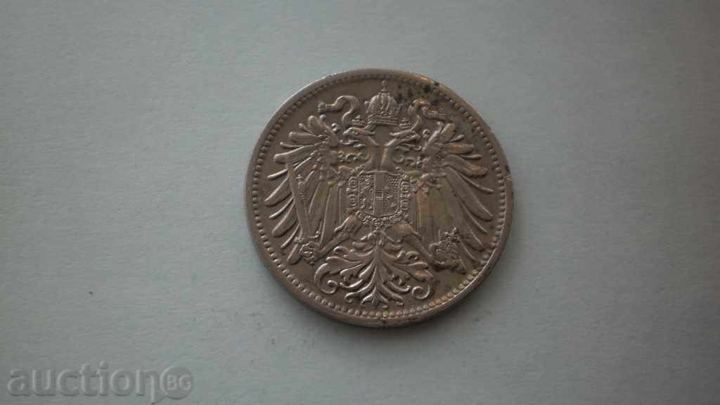 Austria 20 Heller 1908 Austria with price € 1.02 | 1.99 BGN
