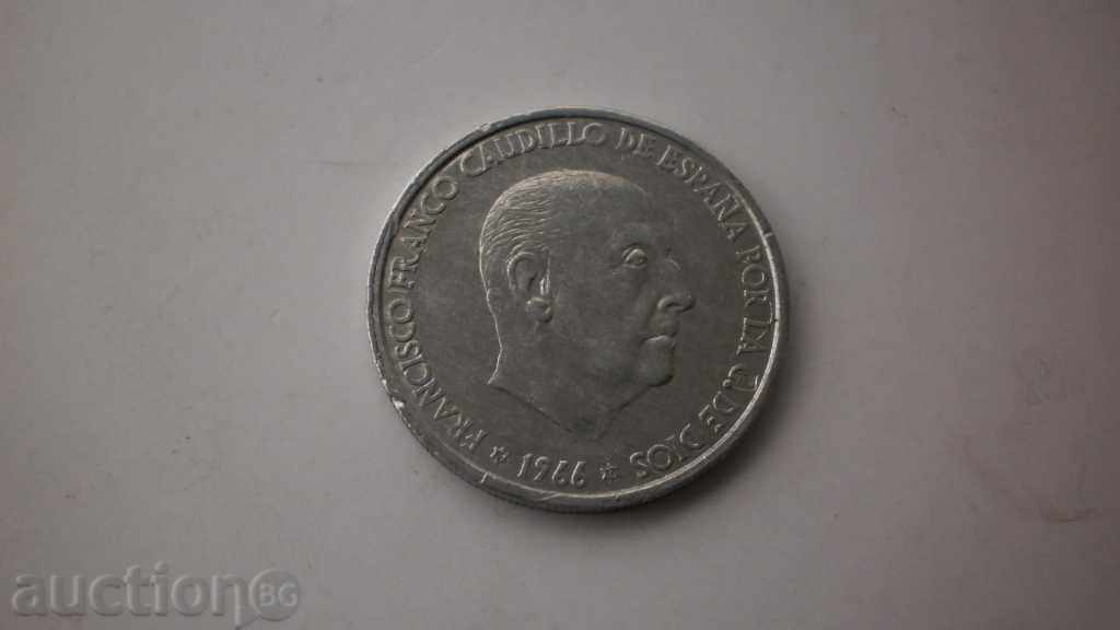 50 Tsentimo 1966 Spania cu preț € 0.51 | 1.00 BGN
