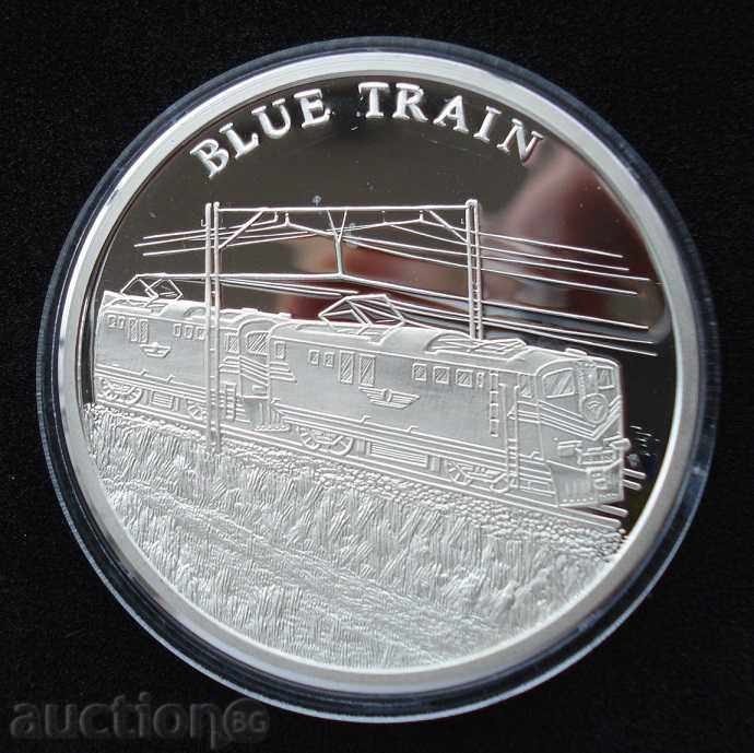 (¯`'•.¸   1 монета-медал 1998 "BLUE TRAIN"  UNC  ¸.•'´¯)