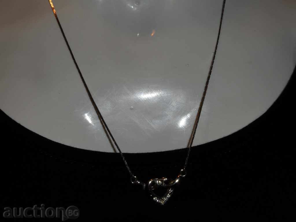 COLOR with pendant heart 40 cm, hang3 / 1,5 cm with price 0.99 BGN | € 0.51 COLOR with pendant heart 40 cm, hang3 / 1,5 cm with price 0.99 BGN | € 0.51