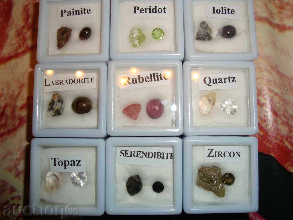 UNIQUE MINERALS COLLECTION - 6 UNIQUE MINERALS COLLECTION - 6