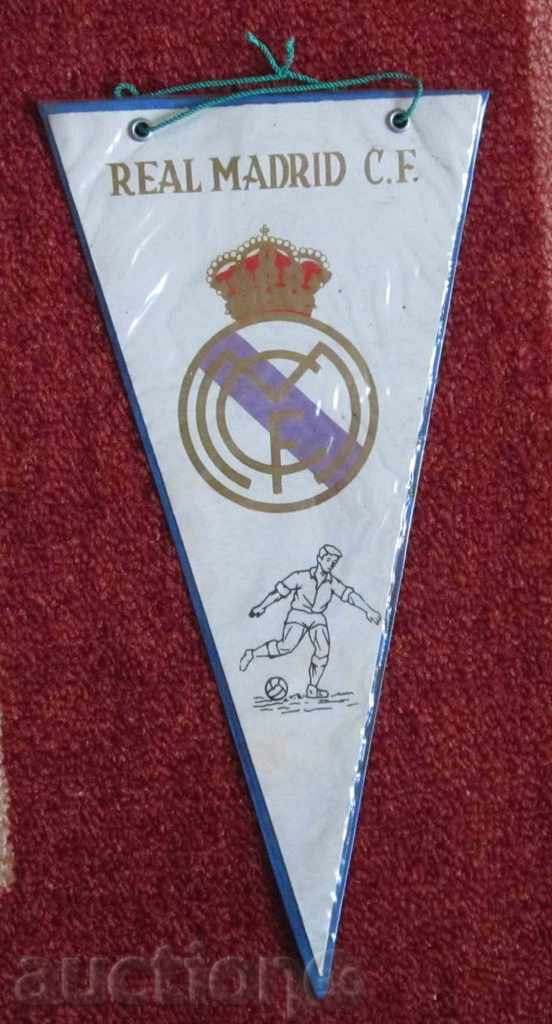 παλιά σημαία ποδοσφαίρου της Ρεάλ Μαδρίτης