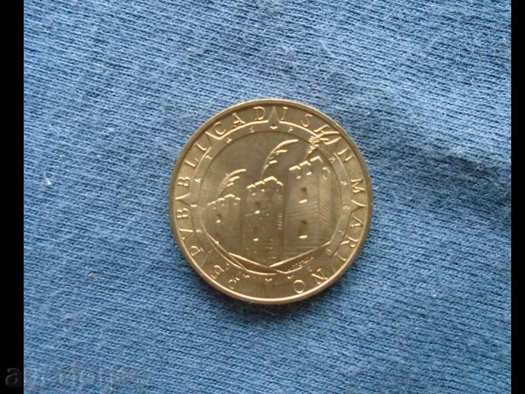 САН МАРИНО 20 лири с цена 5.00 лв. | € 2.56 САН МАРИНО 20 лири с цена 5.00 лв. | € 2.56