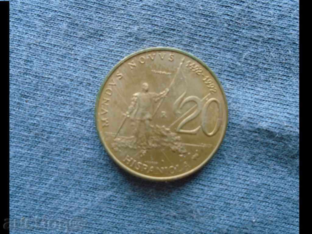 SAN MARINO 20 liras