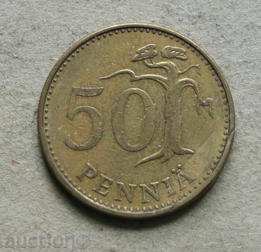 50 pennies 1970 Finland