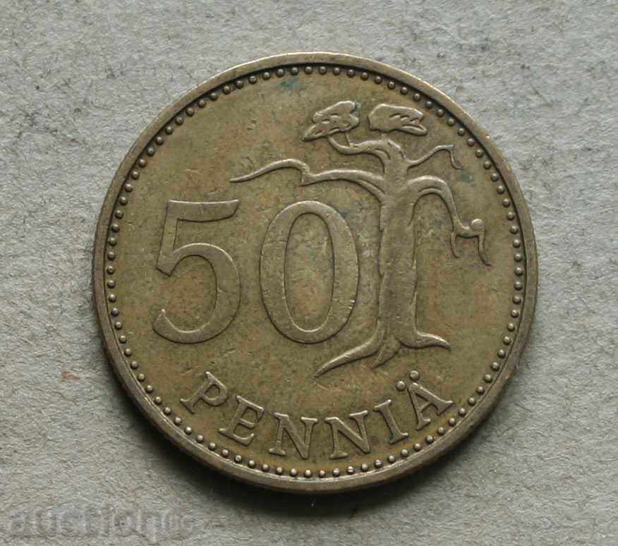 50 penny 1971 Finland