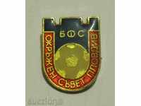 insignă de fotbal BFU Plovdiv