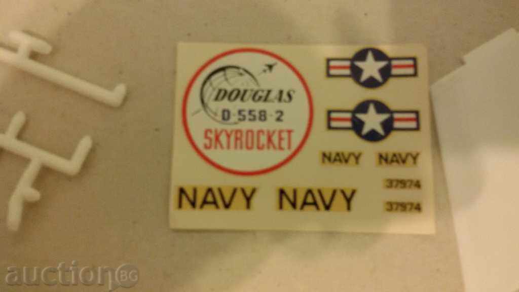 Auction airplane model DOUGLAS D 558 2 SKYROCKET Auction airplane model DOUGLAS D 558 2 SKYROCKET