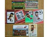 Lot of football calendars - Lokomotiv (Sofia)