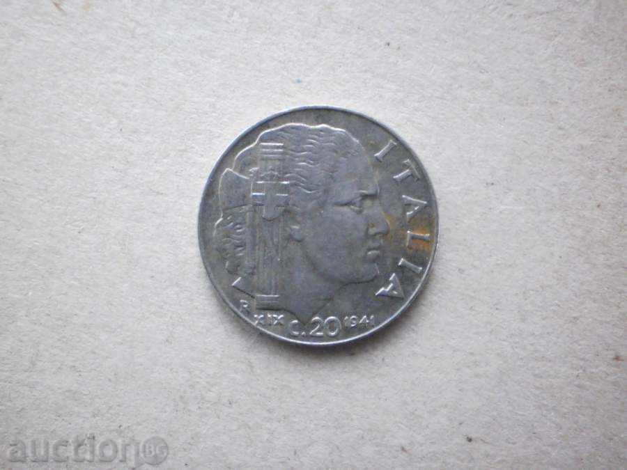 20 cents 1941 ITALY